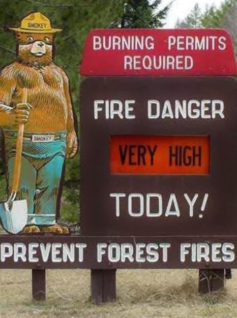 fire danger very high